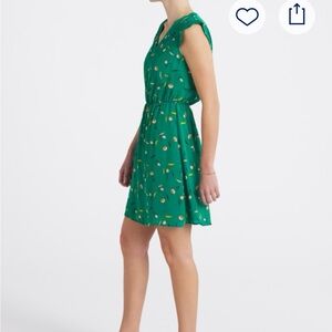 41 Hawthorn Emerald Floral Mini Dress